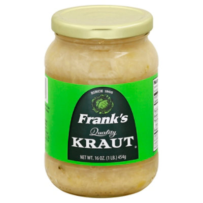 Franks Kraut Sauerkraut - 16 Oz