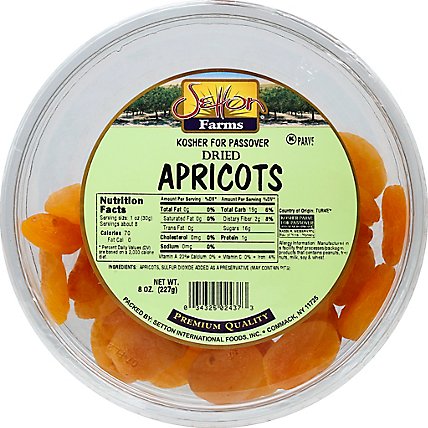Setton Farms Dried Apricots - 8 Oz - Image 2