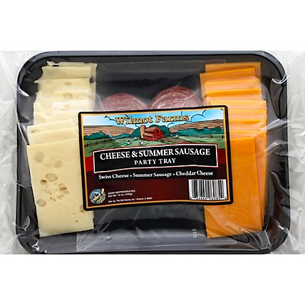 Wilmont Farms Cheese/Summer Sausage Tray - 12 Oz - Image 2