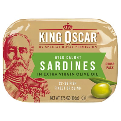 King Oscar Sardines In Olive Oil - 3.75 Oz - Image 4