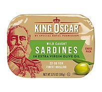 King Oscar Sardines In Olive Oil - 3.75 Oz