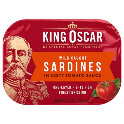 King Oscar Sardines In Tomato - 3.75 Oz - Image 3