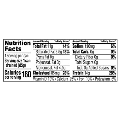 King Oscar Sardines In Water - 3.75 Oz - Image 5