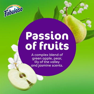 Fabuloso 2x Concentrated Passion of Fruits Scent Multi Purpose Cleaner - 56 Fl. Oz. - Image 3
