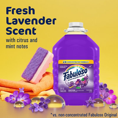 Fabuloso Lavender All Purpose Cleaner - 128 Oz - Image 2