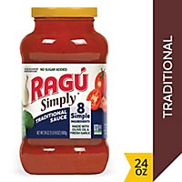 Ragu Simply Traditional Pasta Sauce - 24 Oz - Image 1
