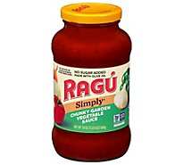 Ragu Simply Chunky Garden Vegetable Pasta Sauce - 24 Oz