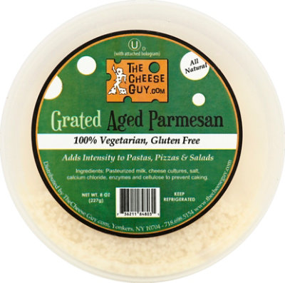 Cheese Guy Grated Parmesan - 8 Oz - Image 2