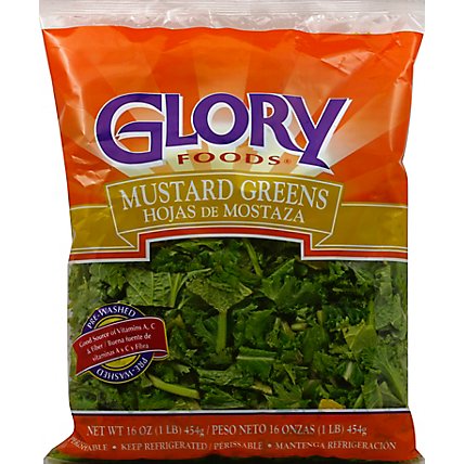 Glory Foods Mustard Greens - 16 Oz - Image 2