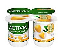 Activia Low Fat Probiotic Mango Yogurt - 4-4 Fl. Oz.