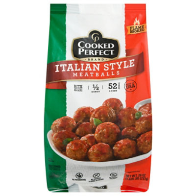 Cooked Perfect Mini Italian Meatballs - 26 Oz - Image 3