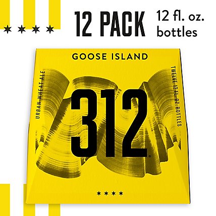 Goose Island 312 Urban Wheat Ale Craft Beer Bottles - 12-12 Fl. Oz. - Image 1