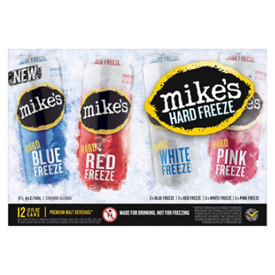 Mikes Hard Freeze Variety Pack in Cans - 12 - 12 Fl. Oz. - Image 4