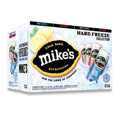 Mikes Hard Freeze Variety Pack in Cans - 12 - 12 Fl. Oz. - Image 1