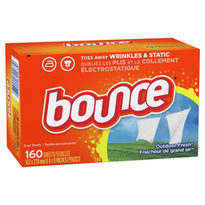 Bounce Outdoor Fresh Fabric Softener Dryer Sheets - 160 Count - Image 2