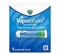 Vicks VapoInhaler Portable Nasal Inhaler Menthol - Each