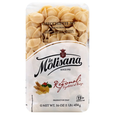 La Molisana Regular Orecchiette Pugliesi - 16 Oz - Image 1