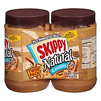 Skippy Peanut Butter Spread Creamy Twin Pack - 2-40 Oz - Image 3