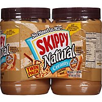 Skippy Peanut Butter Spread Creamy Twin Pack - 2-40 Oz - Image 2