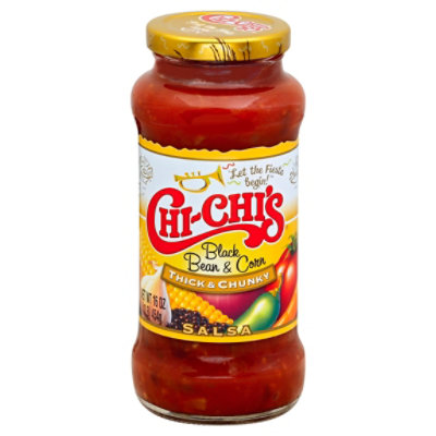 Chi Chis Black Bean And Corn Thick And Chunky Salsa - 16 Oz - Randalls