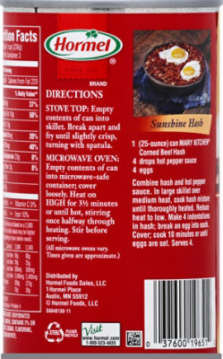 Hormel Mary Kitchen Corned Beef Hash - 25 Oz - Image 3