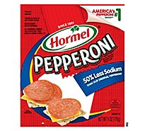 Hormel Pepperoni 50% Less Sodium Pillow Pack - 6 Oz