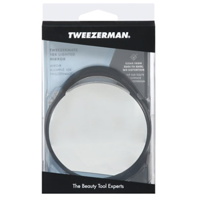 Tweeze Tweezermate 10x Lighted Mirror - 1 Each