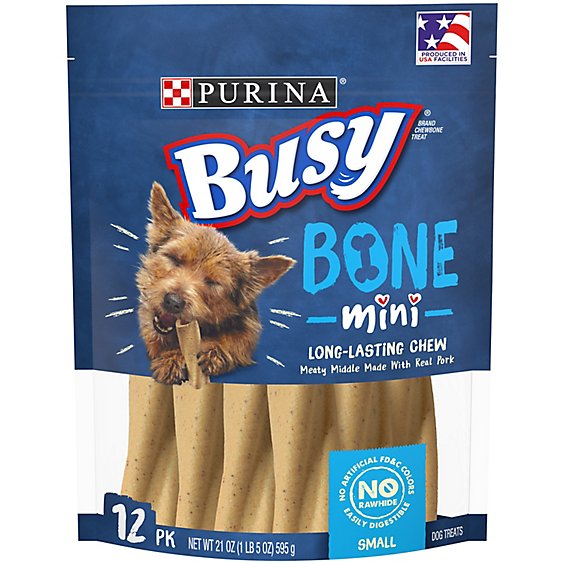 Purina Busy Bone Dog Treats 12 Count - 21 Oz
