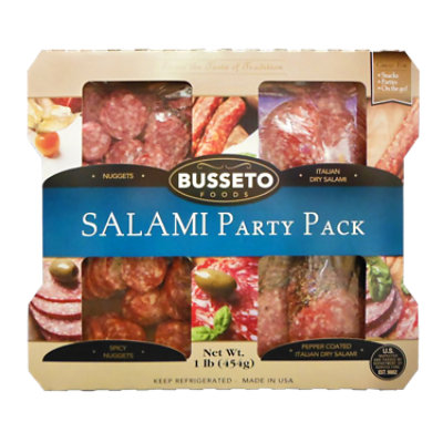 Busseto Salami & Nugget Party Pack - 16 Oz - Image 1