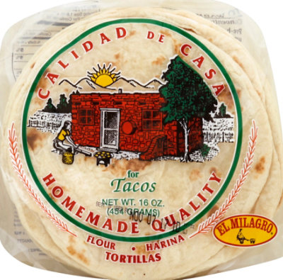 El Milagro Flour Tortillas, 16 Oz - 16 Oz - Image 2