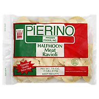 Pierino Frozen Foods Half Moon Meat Ravioli, 16 Oz - 16Oz - Image 1