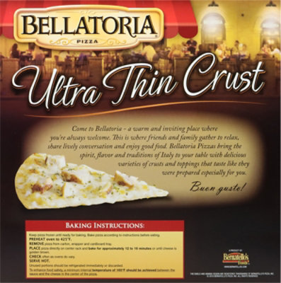 Bellatoria Pizza Garlic 12 Inch Frozen - 16.03 Oz - Image 5
