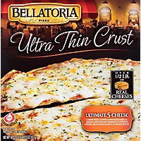 Bellatoria Pizza Ultra Thin Crust 5 Cheese 12 Inch Frozen - 16.03 Oz - Image 2