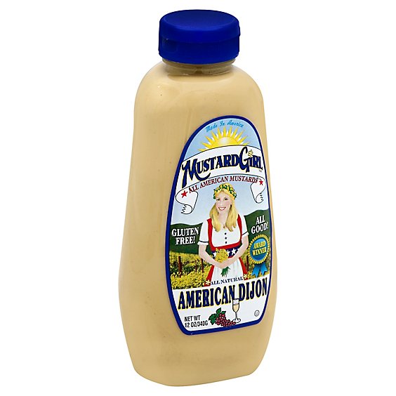 Mustard Girl American Dijon - 12 Oz