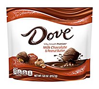 DOVE PROMISES Candy Milk Chocolate & Peanut Butter - 7.61 Oz