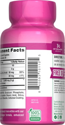 Nature's Truth Ultra Collagen 1000 mg Type I and III - 90 Count - Image 4