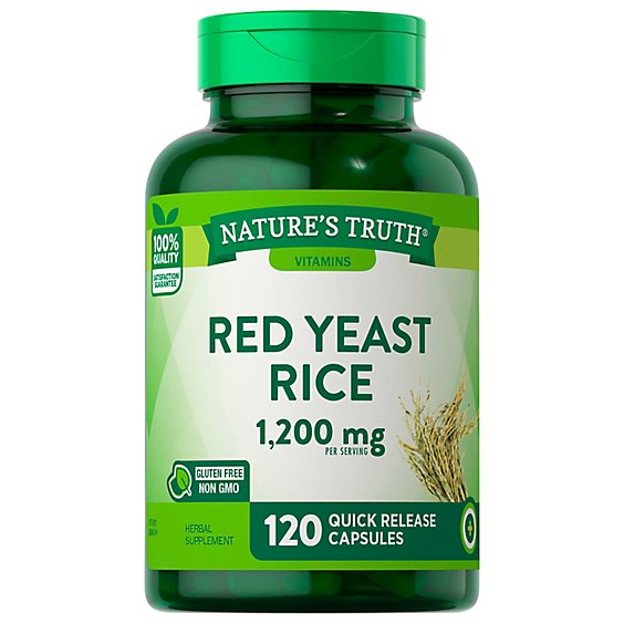 Nt Red Yeast Rice 600mg - 120
