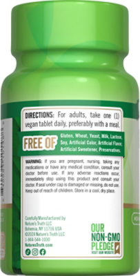 Nature's Truth Folic Acid 800 mcg - 250 Count - Image 2