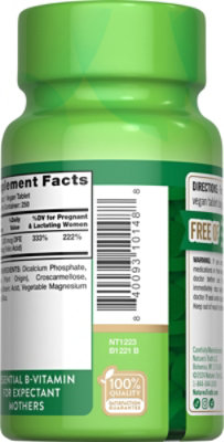 Nature's Truth Folic Acid 800 mcg - 250 Count - Image 3