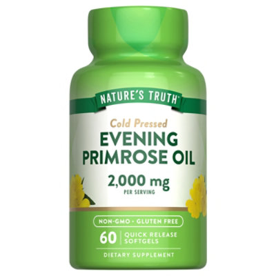Nature's Truth Evening Primrose Oil 2000 mg - 60 Count - Image 1