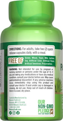 Nature's Truth Saw Palmetto 2400 mg - 120 Count - Image 3