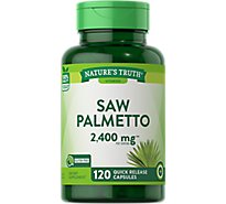 Nature's Truth Saw Palmetto 2400 mg - 120 Count