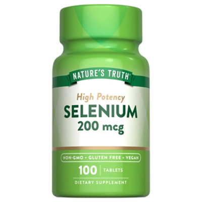Nature's Truth Selenium 200 mcg - 100 Count - Image 4