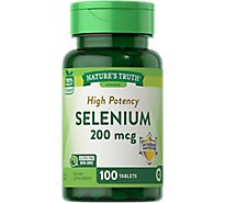 Nature's Truth Selenium 200 mcg - 100 Count