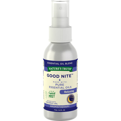 Nature's Truth Good Nite Essential Oil Mist Spray - 2.4 Fl. Oz. - Image 1