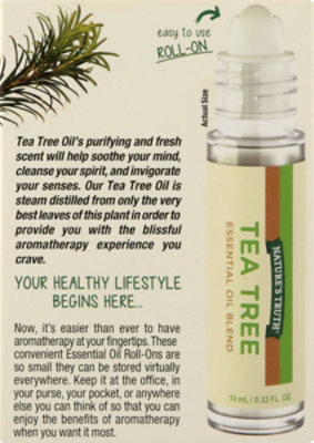Nt Tea Tree Oil Roll On Blend  On The Go - 10 Ml - Image 2