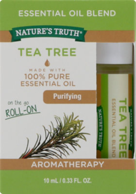 Nt Tea Tree Oil Roll On Blend  On The Go - 10 Ml