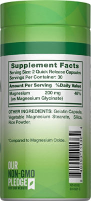 Nature's Truth Magnesium Glycinate - 60 Count - Image 4