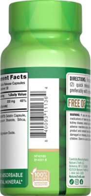 Nature's Truth Magnesium Glycinate - 60 Count - Image 6