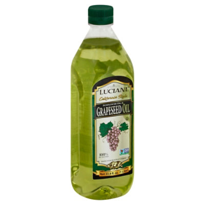 Luciani California State Grape Seed Oil - 33.8 Fl. Oz. - Image 1